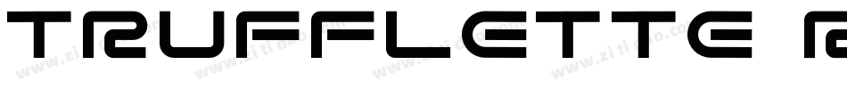 Trufflette Regular字体转换